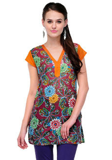 Orange kurti